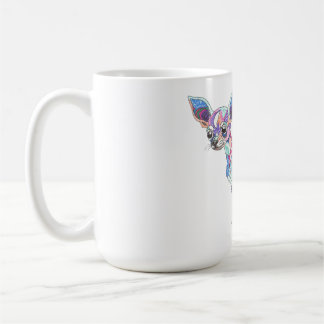 Livlig Chihuahua-mugg Kaffemugg