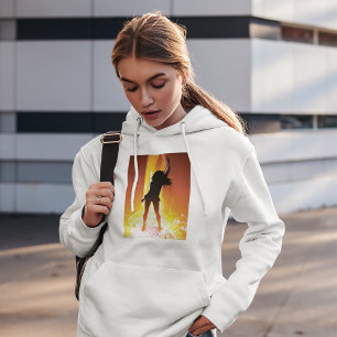 Livlig dansgolvssilhuett Pop Art T Shirt