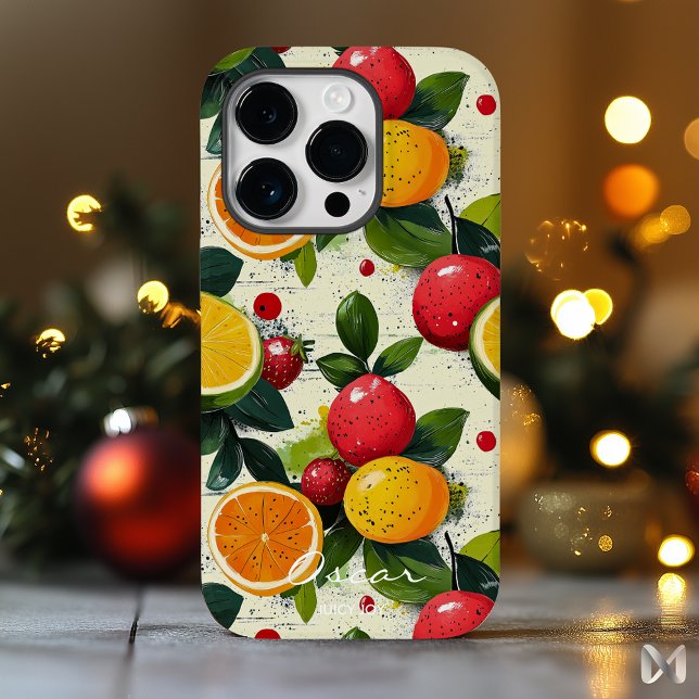 Livlig design med citrus och bär Fräsch utseende (Skapare uppladdad)
