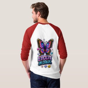 Livlig färgexplosion t shirt