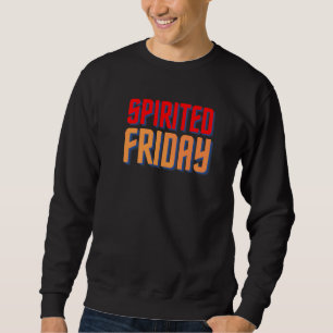 Livlig fredag lång ärmad tröja