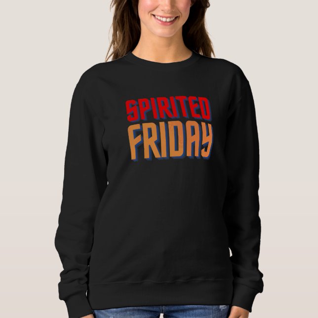 Livlig fredag t shirt (Framsida)