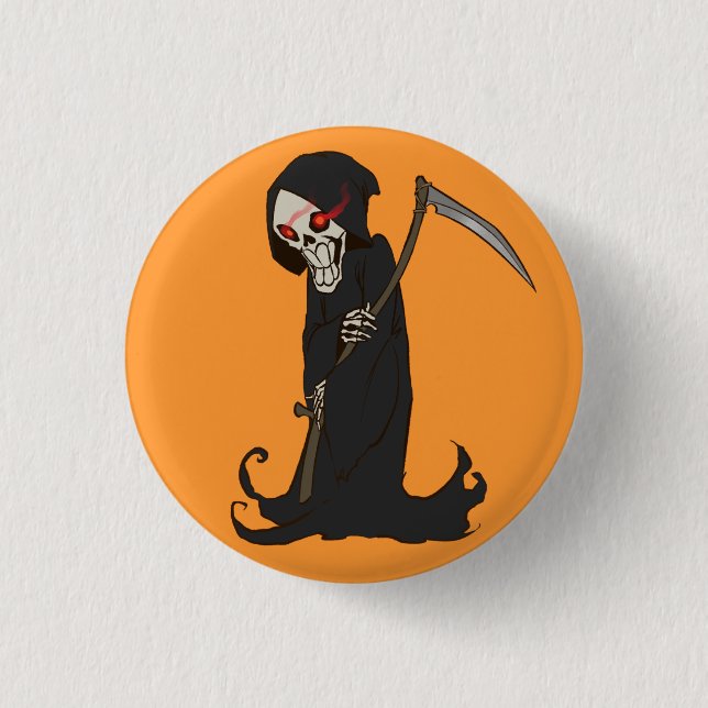 Livlig grym Reaper Knapp (Framsida)