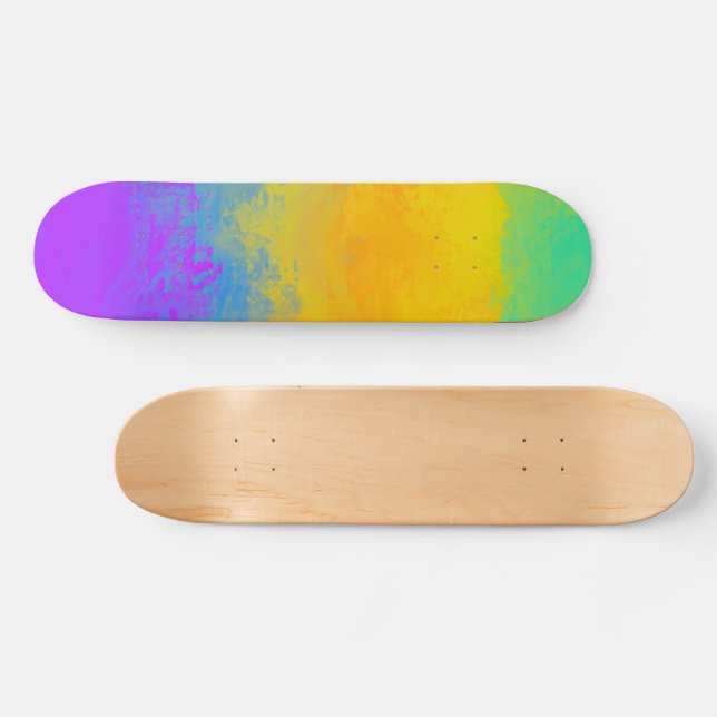 Livlig himmel mini skateboard bräda 18,5 cm (Horz)