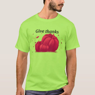 Livlig Höst Ge Tack T Shirt