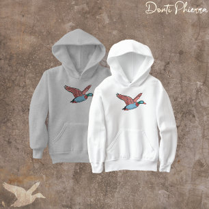 Livlig Illustrativ Flygande Anka T Shirt