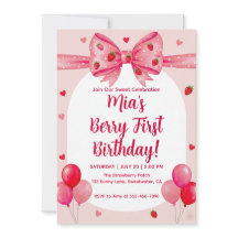 Livlig Jordgubbs Coquette Båge Bär Första Födelsed