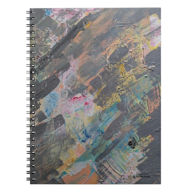 Livlig journalbok anteckningsbok (Framsidan)