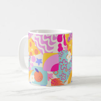 Livlig Maxi Patchwork Kaffemugg