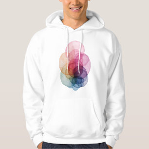 Livlig överlappning V01 Hoodie