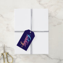 Livlig Pastell Gradient GLAD Typografi - Modern
