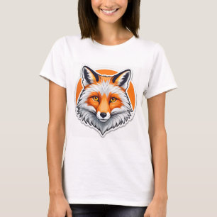 Livlig Rävhuvud T Shirt