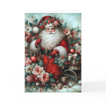 Livlig Rustik Blommig Vintage Tomte
