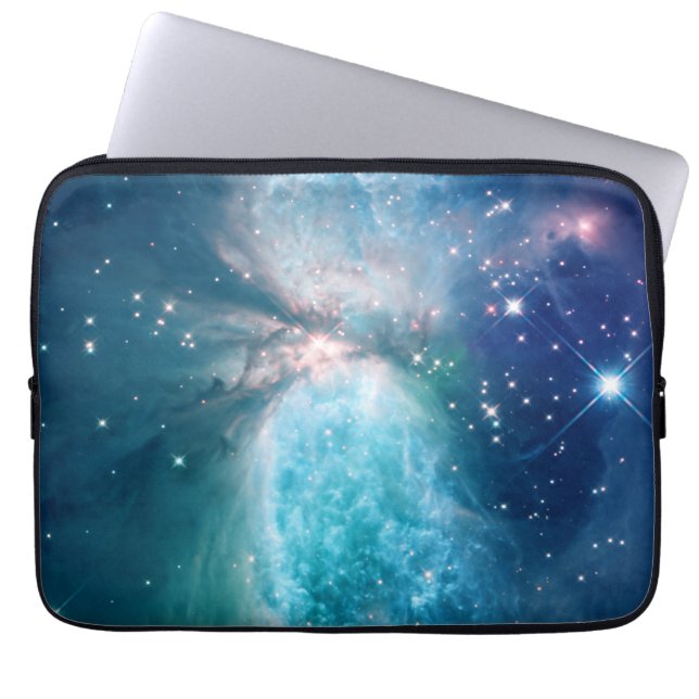 Livlig snödrottning laptop fodral (Framsidan)