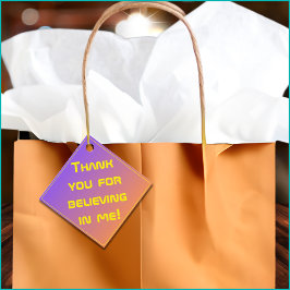 Livlig solnedgång Modern Tech-utexamensfirande Gåvor Etiketter