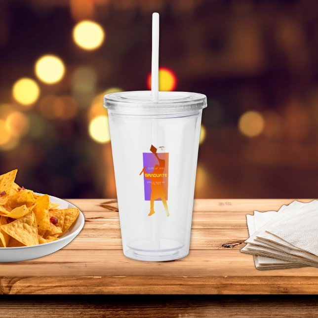 Livlig solnedgång Modern teknik-examen Take Away Mugg (Skapare uppladdad)