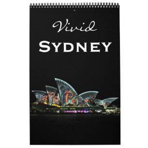 livlig sydney australien kalender
