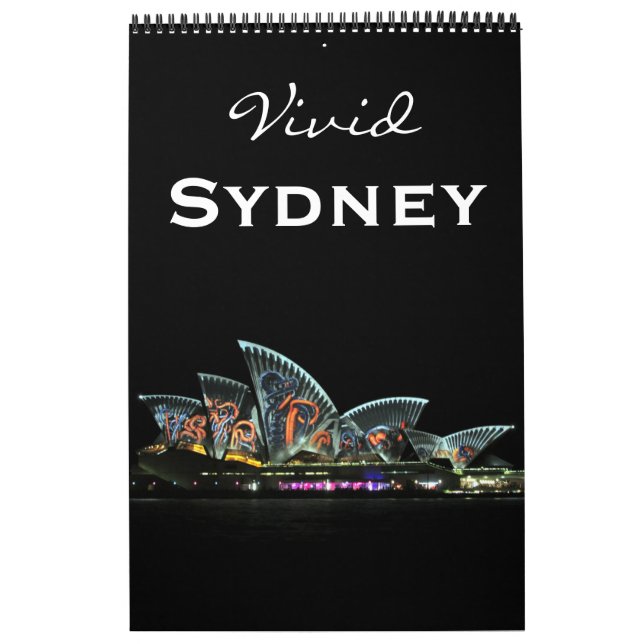 livlig sydney australien kalender (Omslag)