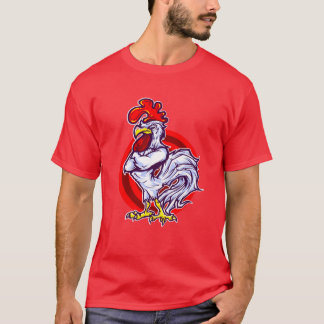 Livlig Tupp Illustration Grafisk T-shirt
