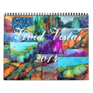 Livlig utsiktväggkalender 2014 kalender