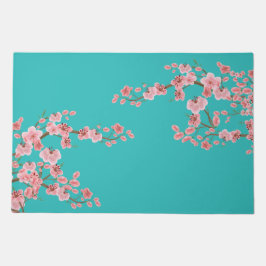 Livlig välkomstmatta för blomsterträdgård i blomni