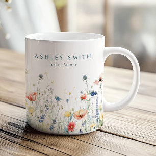 Livlig Vildblomsverksamhet Kaffemugg