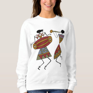 Livliga afrikanska stamkonstdansare och musiker T Shirt