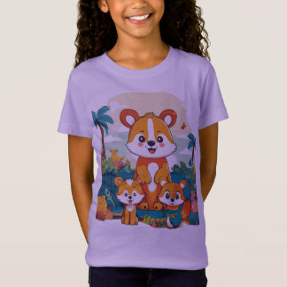 "Livliga åskådare: Familj Äventyr T-Shirt Design"