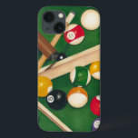 Livliga Billiards Bord med Bollar och Chalk<br><div class="desc">Racka upp dem med den här spektakulära målningen av en miljard bord av Jennifer Goldberger. bollar ser nytt ut,  filten ser imakulerad ut och kritan har redan applicerats på klockorna. Lägg det här i ditt hem,  eller ge det till en vän eller älskad som gillar ett spel med bassäng!</div>