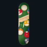 Livliga Billiards Bord med Bollar och krita Old School Skateboard Bräda 21,6 Cm<br><div class="desc">Racka upp dem med den här spektakulära målningen av miljardtals bord av Jennifer Goldberger. Bollar ser nytt ut,  filten ser imakulerad ut och kritan har redan applicerats på referenspunkterna. Lägg det här i ditt hem,  eller ge det till en vän eller älskad som njuter av ett spel av bassäng!</div>