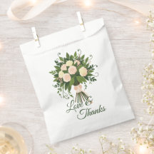 Livliga blommor bröllopsbukett 5 - Fläkt kul