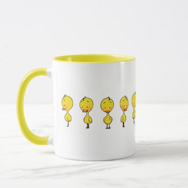 Livligt ducky mugg (Vänster)