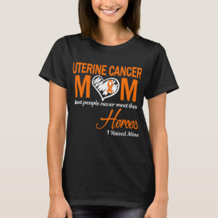 Livmoder cancermamma Jag Uppfostrade Min T Shirt