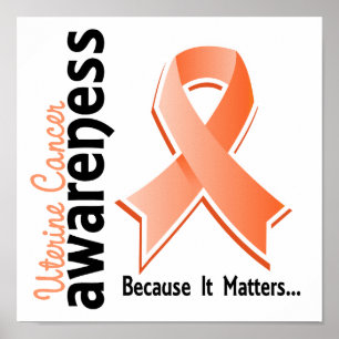 Livmoder- cancermedvetenhet 5 poster