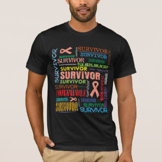 Livmoder- canceröverlevande Collage.png T Shirt