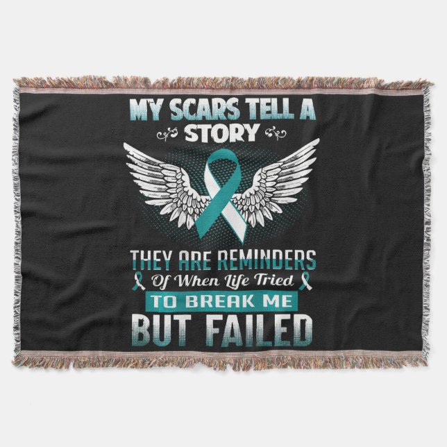 Livmoderhalscancer Kvinnor Filt (Framsidan)