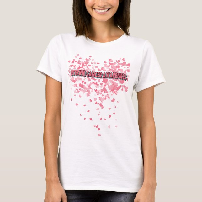 livmoderhalscancer t shirt (Framsida)