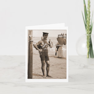 LivräddareBrighton strand 1905 Kort