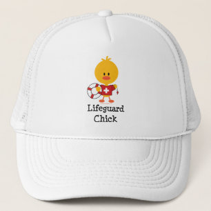 Livräddarechickhatt Truckerkeps