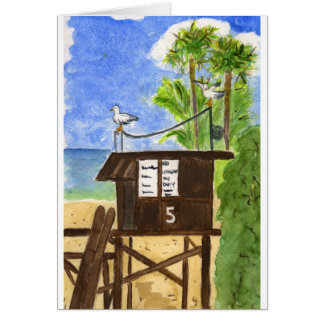 Livräddarestation 5 hälsningskort