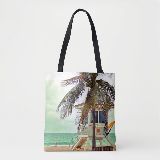Livräddarestation |Florida Tygkasse (Framsida)