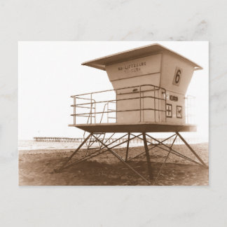 LivräddaretornVentura strand Vykort