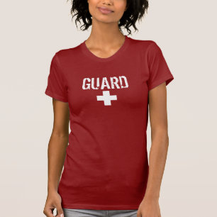 LIVRÄDDAREVAKTKVINNA UTSLAGSPLATS TEE SHIRT
