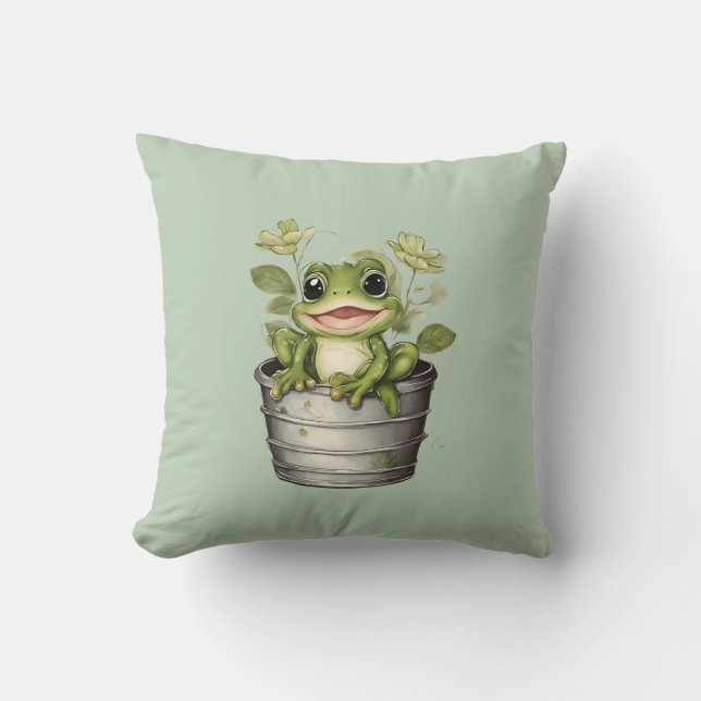 Livs lily pads kudde (Framsida)