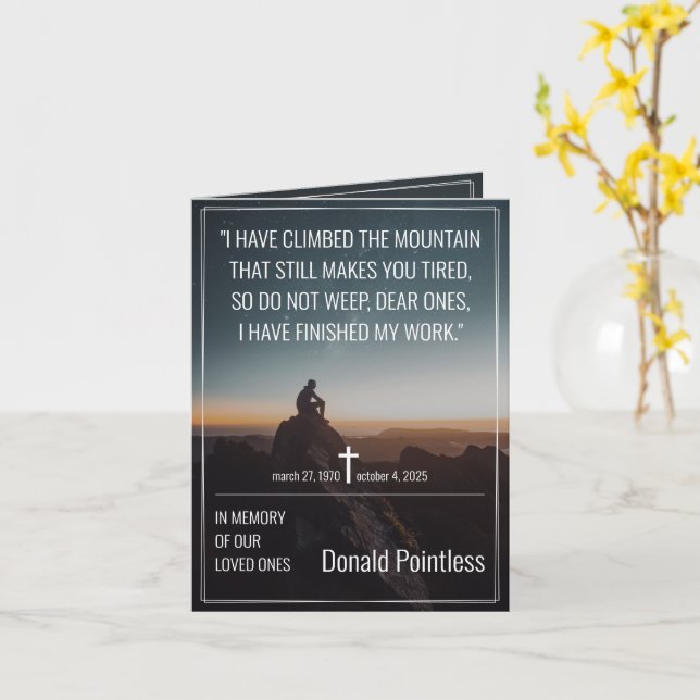 Livsanläggningar Kort (Gul blomma)