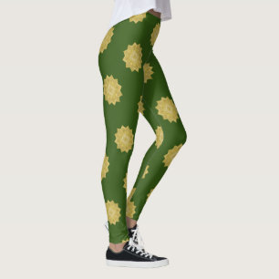 Livsblomma - Indisk Mandala 4 Leggings