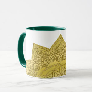 Livsblomma - Indisk Mandala 4 Mugg