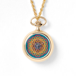 Livsblommans Mandala Armbandsur
