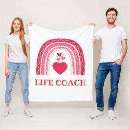 Livscoach Fleecefilt