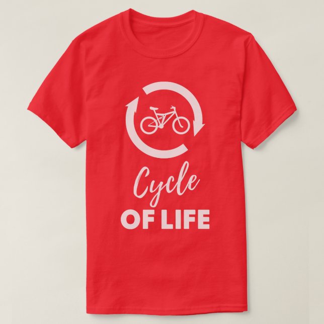 Livscykel T Shirt (Design framsida)